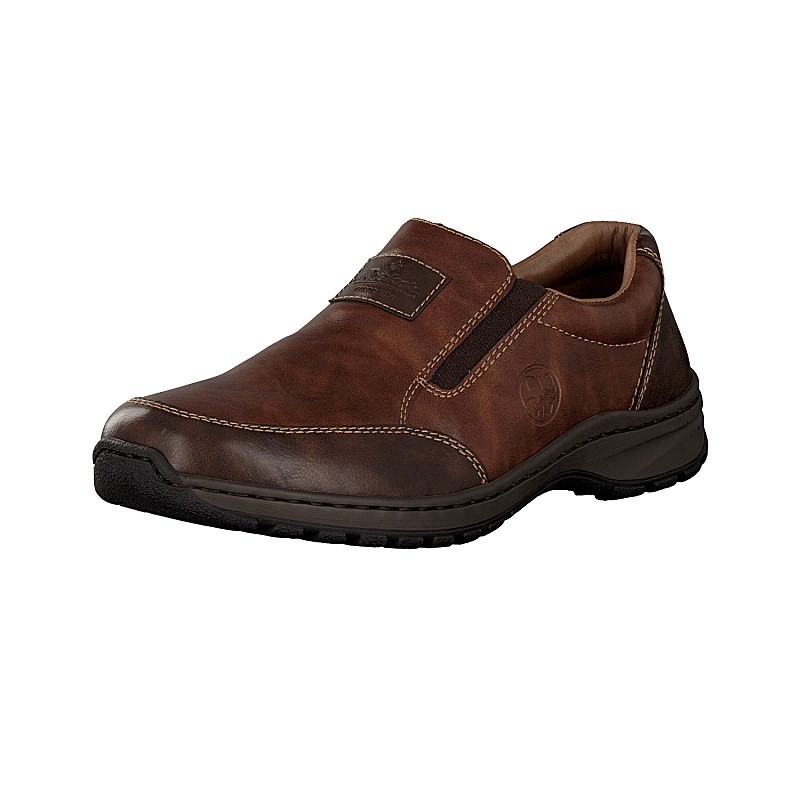 Slip On Rieker 03354-26 Para Homem - Marrom